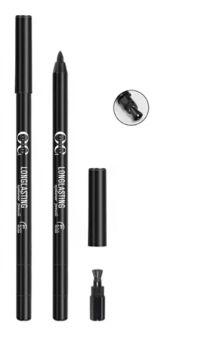 Origeen Waterproof long lasting Eyeliner potlood met punten slijper - Waterproof long lasting eyeliner pencil met punten sliper