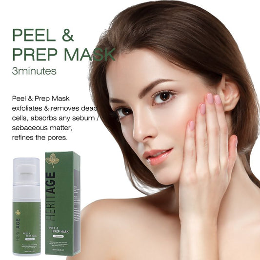 Peel & prep Pore minimizer Mask voor grove porien , verwijdert dode cellen & sebum balanceren