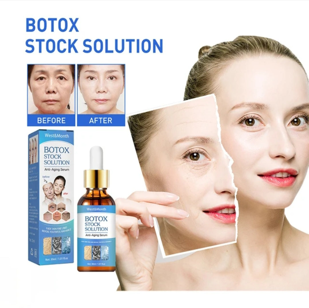 Botox Stock serum voor diepe rimpels - versteviging - expressie rimpels