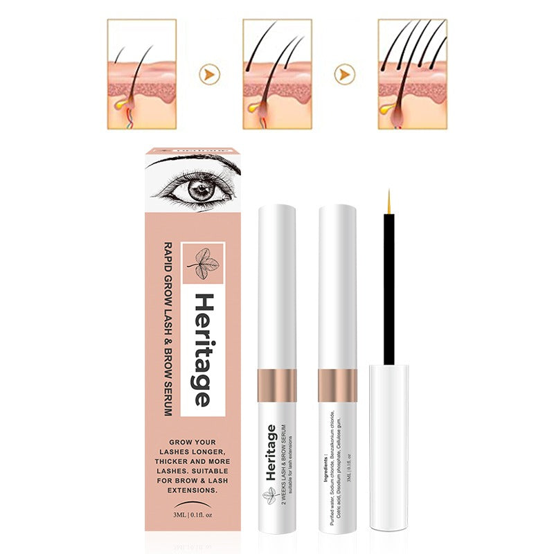Heritage Wimpergroeiserum met verzorgende formule voor langere en gezondere wimpers