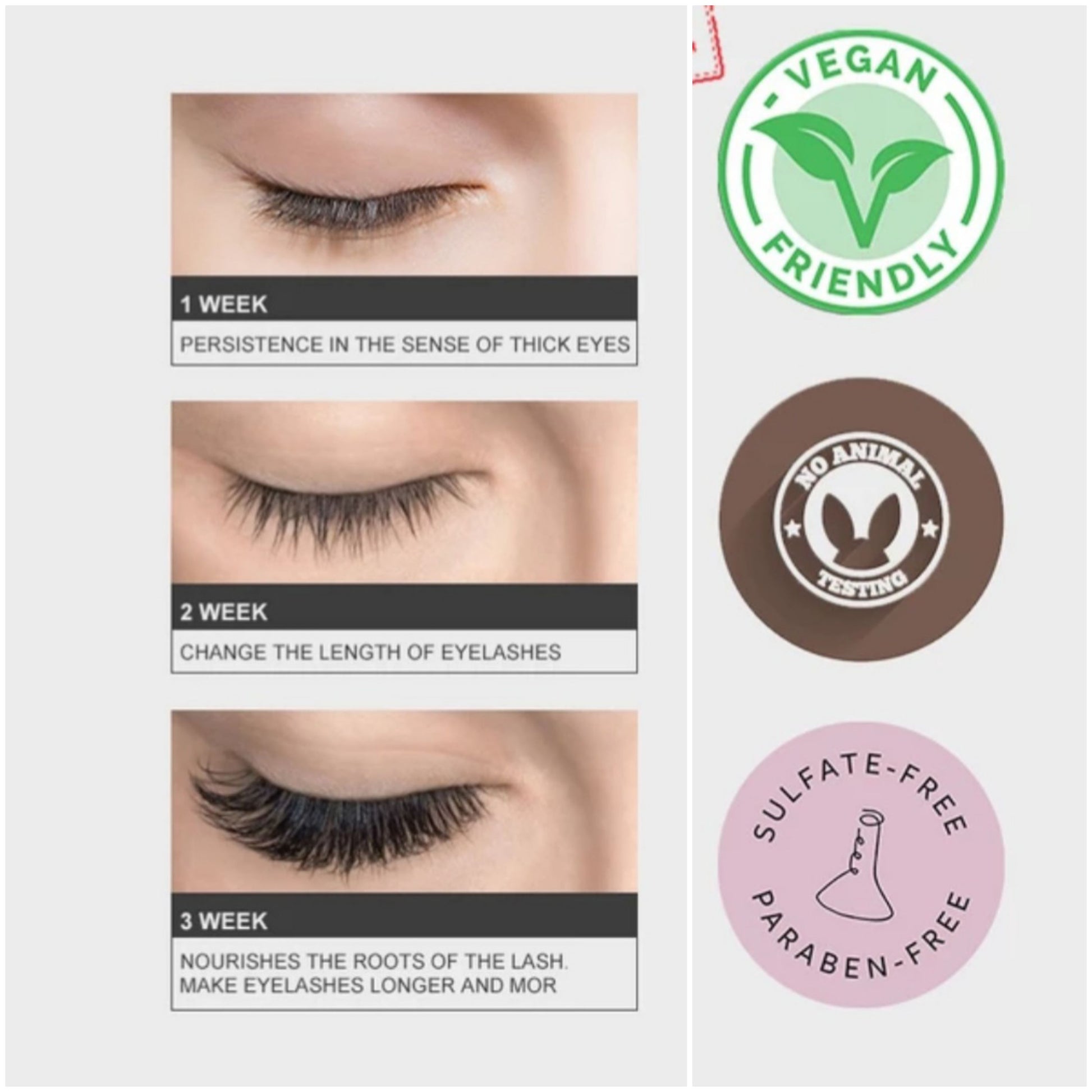 Heritage Wimpergroeiserum met verzorgende formule voor langere, vollere en gezondere wimpers