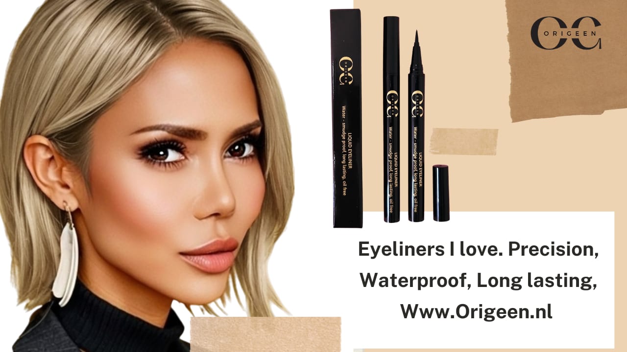 Origeen Oil free eyeliner for precision- Waterproof _ Long lasting