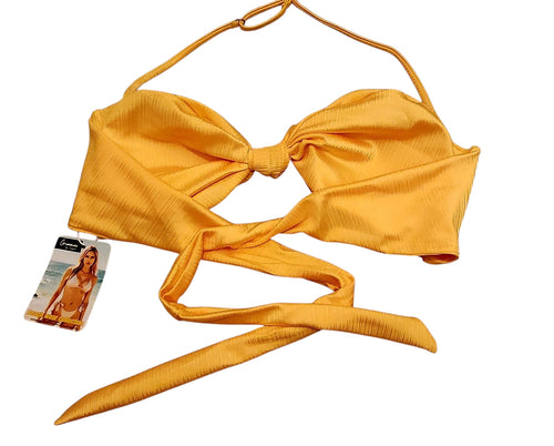 Oriwave Beach wear Boat pink bikini - Tie side slip/bottom - trendy design - stilvolle colour